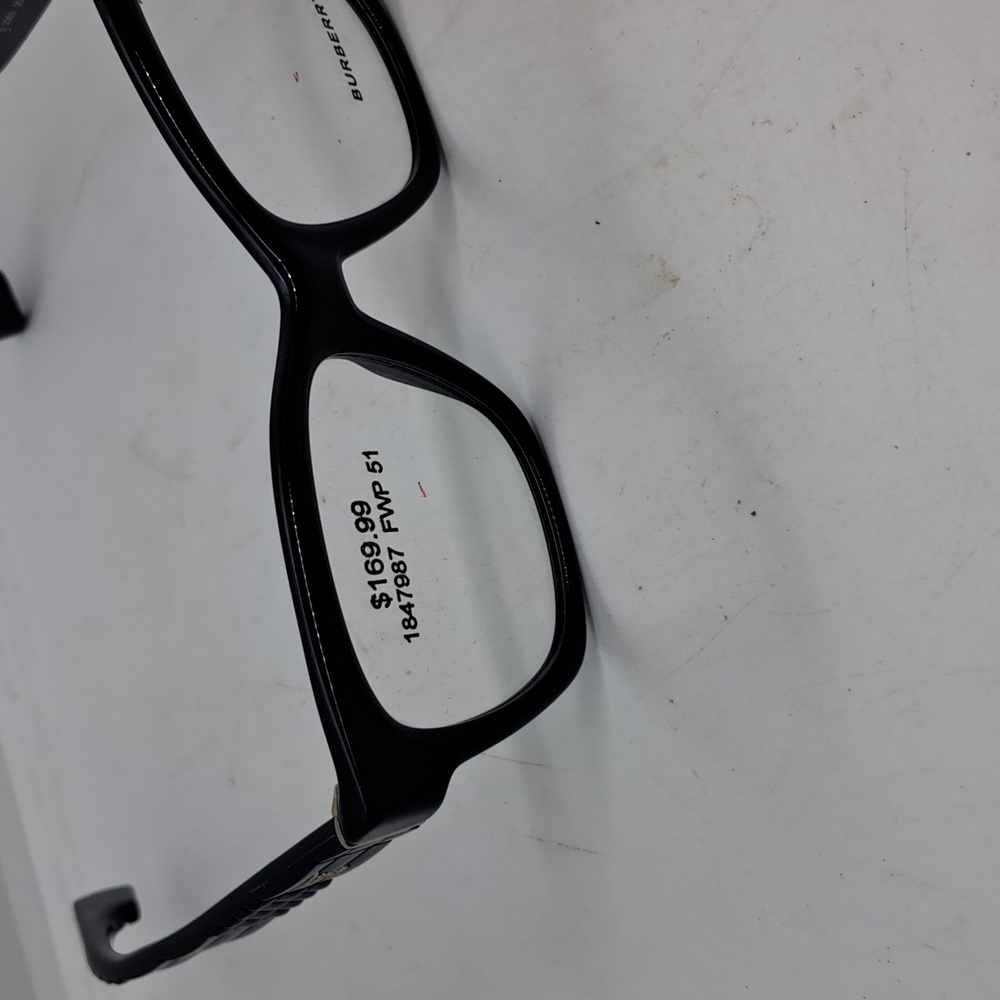 NWT RX-ABLE BURBERRY BLACK EYEGLASS FRAMES B2363 - Picture 2 of 8